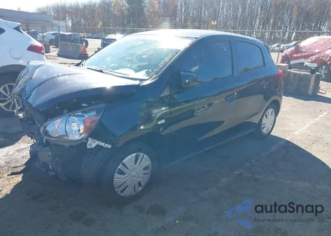 2018 Mitsubishi Mirage Es from USA, damaged, VIN ML32A3HJ4JH015028